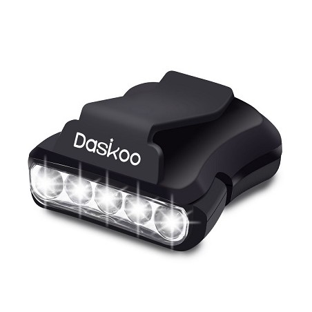 Daskoo LED-Lichtleisten Clip für Cap, 5 LEDs | 4077