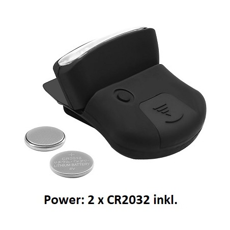 Daskoo LED-Lichtleisten Clip für Cap, 5 LEDs | 4077