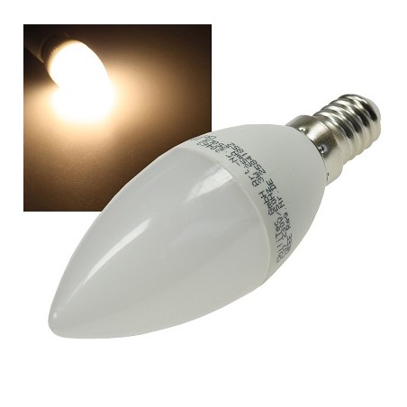 Chilitec E14 LED Lampe, Kerze, Kerzenlampe "K50", 5W