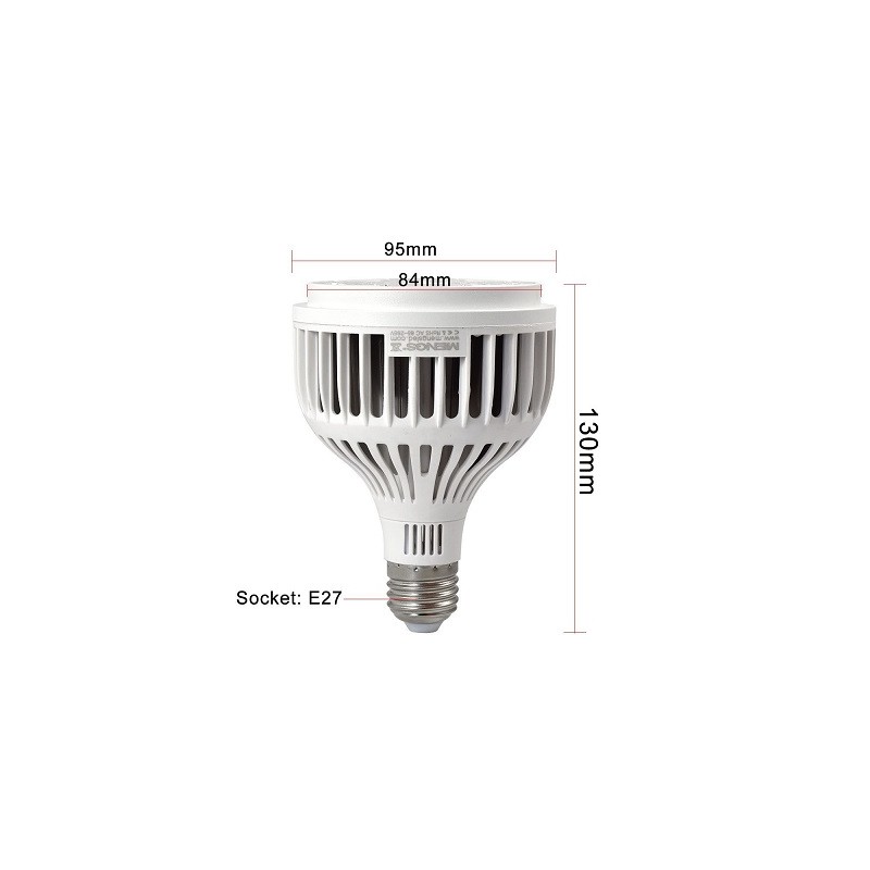 MENGS E27 LED Lampe, Spot/Reflektor "PAR30L", 25W