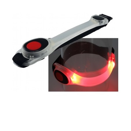 Chilitec LED-Sicherheitsclip mit Klettverschluss, wetterfest