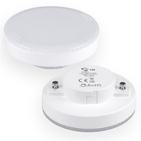 SW LED-Leuchtmittel, Lampe GX53, 7W, dimmbar