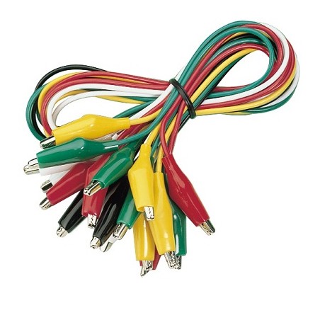 McPower Krokoklemmen-Satz "GT-1810", 10 teilig, bis max. 2A