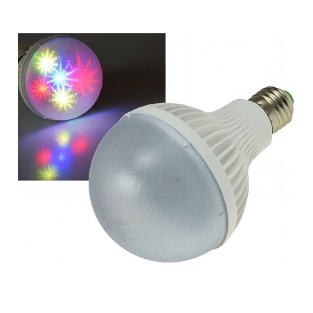 Chilitec LED Lampe, Mini-Licht Effekt "PartyBulb 95" E27, RGB | 2622