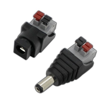 HM Kupplung/Adapter Set mit Schnellverschluss, 2 Pol