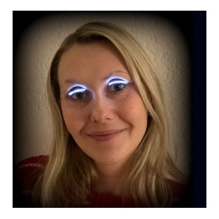 HM LED-Lashes (Wimpern), 12 verschiedene Leuchtmodis | 2856