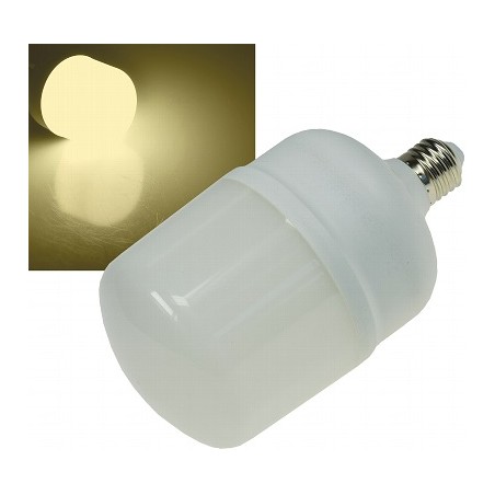 Chilitec E27 LED Lampe, Korn- Kolbenlampe Jumbo "G280n", 24W