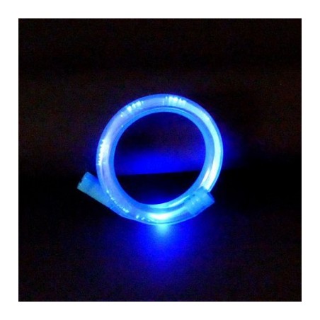 PB LED Armreif in Glasfaser-Optic, blinkende LEDs | 2965