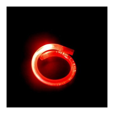 PB LED Armreif in Glasfaser-Optic, blinkende LEDs | 2965