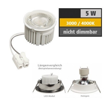 McShine LED-Modul "MCOB", 5W, 230V, 50x33mm | 2980