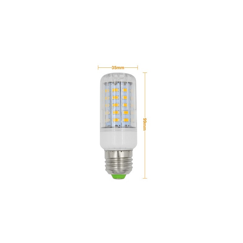 MENGS E27 LED Lampe, Korn- Kolbenlampe, 7W, dimmbar