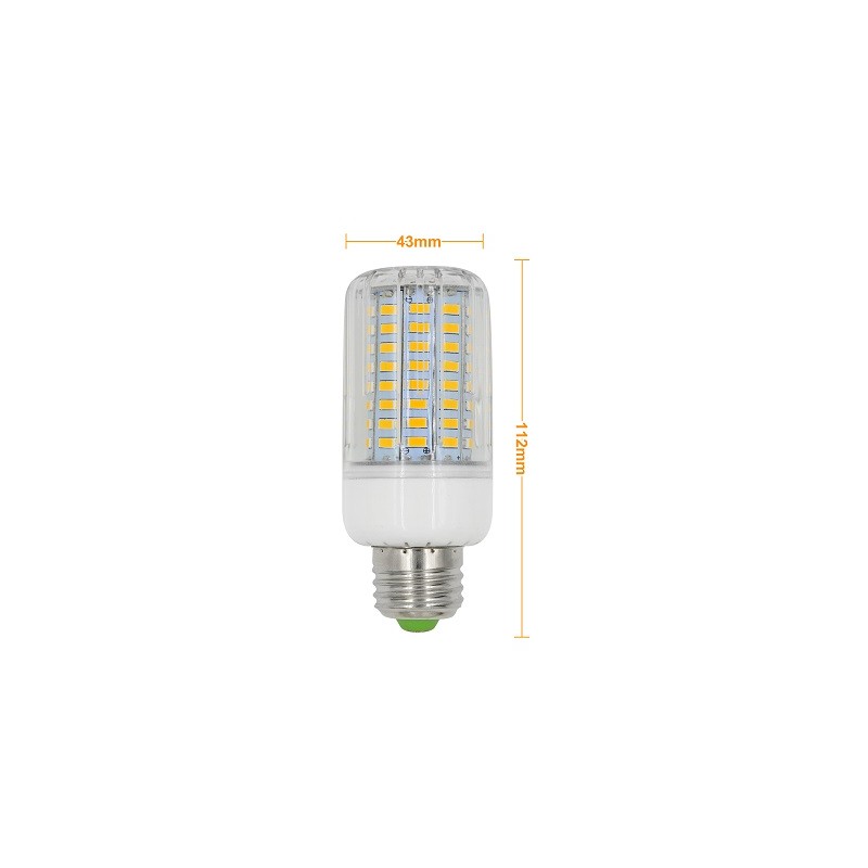 MENGS LED Lampe, Korn- Kolbenlampe E27, 12W, dimmbar | 3145