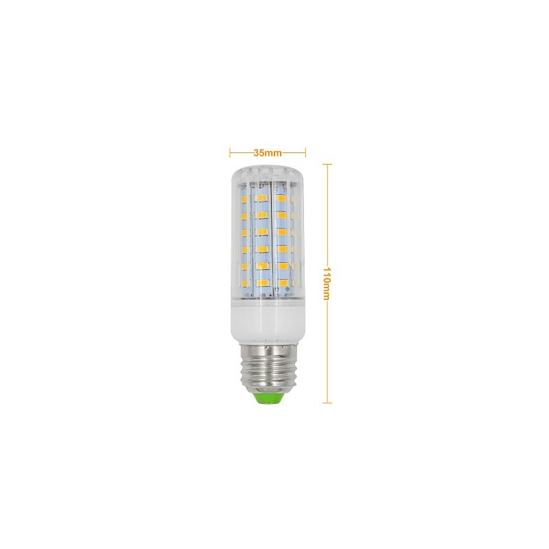 MENGS LED Lampe, Korn- Kolbenlampe E27, 9W, dimmbar