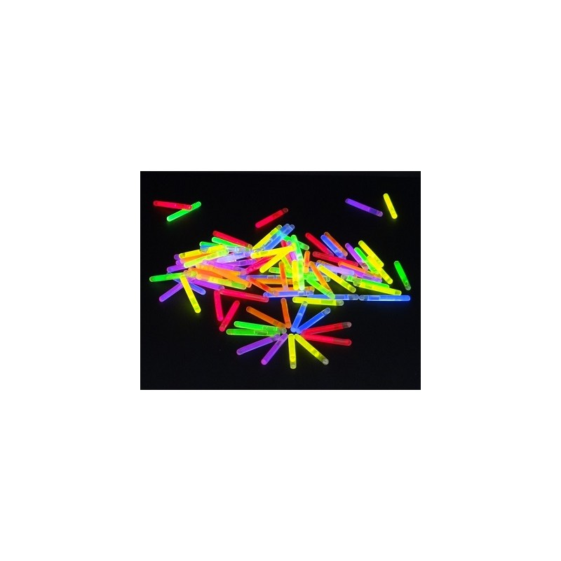 HM Knicklichter Leuchtstäbe "Mini", 4cm, 50 Stück