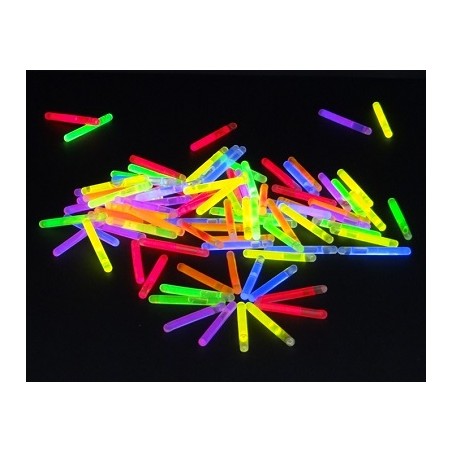 HM Knicklichter Leuchtstäbe "Mini", 4cm, 50 Stück