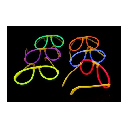 HM Knicklicht Pilotenbrille, 6 Stück assortiert, Farbenmix | 3242