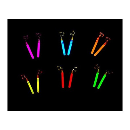 HM Knicklicht Ohrringe, 6 Stück assortiert, Farbenmix | 3243