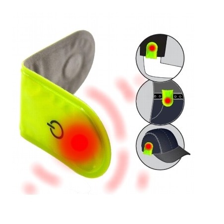 HM LED-Sicherheitslicht mit Magnet-Verschluss faltbar