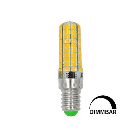 MENGS E14 LED Lampe, Korn- Kolbenlampe, 7W, dimmbar