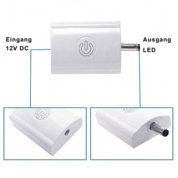 PB LED Touchdimmer Regler Schalter für 12V DC, 24W | 3357 2