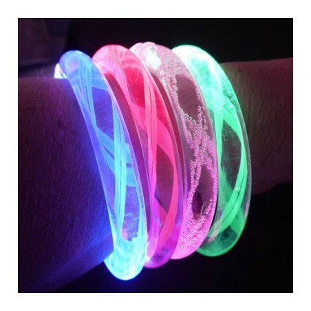 HM LED Armreif "Twisted Style", multicolor, Farbwechsel