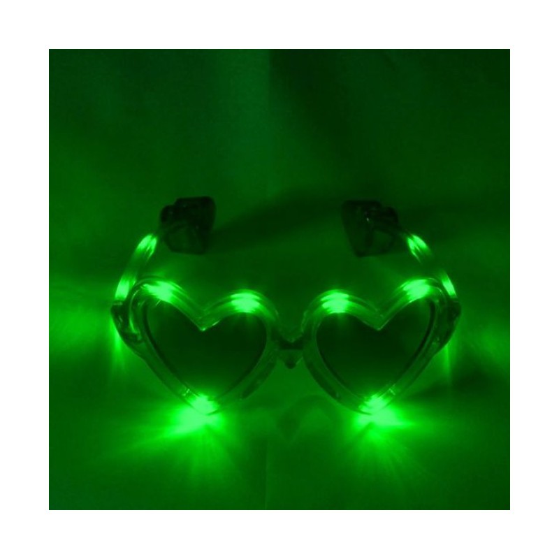 HM LED Herz-Sonnen-Brille, 3 verschiedene Leuchtmodus