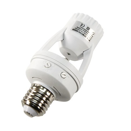 Chilitec IR-Bewegungsmelder E27, 360 Grad, 1-60W | 2400