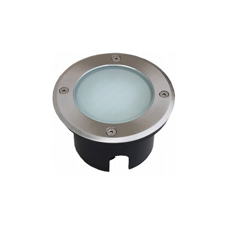 Chilitec LED-Bodenleuchte "BEL GX53", rund, 12 x 7cm