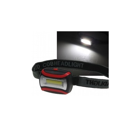 Chilitec LED-Kopf/Stirnlampe COB, 3W, verstellbar | 2193