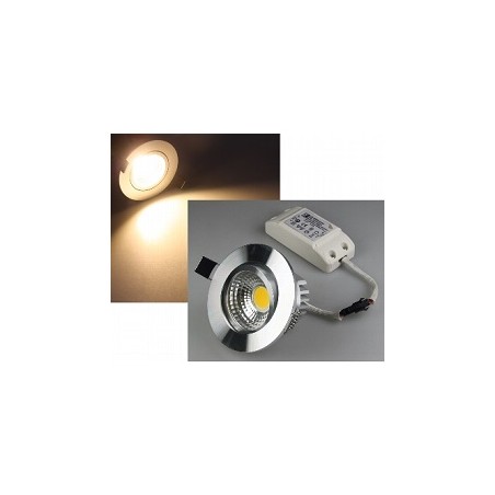 Chilitec LED-Einbauleuchte "COB-5", 5W, 85/75mm