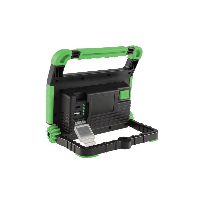 Chilitec LED-Baustrahler "BSA-10", 10W, Akku, SMD-LED