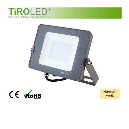 McShine LED-Scheinwerfer"Flat50", 50W, IP65 | 4456