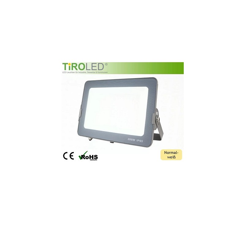 Tiroled LED-Scheinwerfer"Flat200", 200W, IP65 | 4458