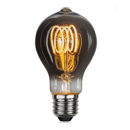 Star Trading LED-Lampe, Filament "Smoke Spiral" E27 TA60, 3.7W | 4174