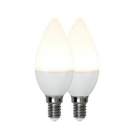 Star Trading LED-Lampe, Kerzenlampe E14 "Opaque Basic", 5.5W