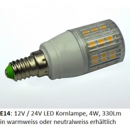 Ampoule LED E14 5W 400 lm G45 12/24V - Ledkia