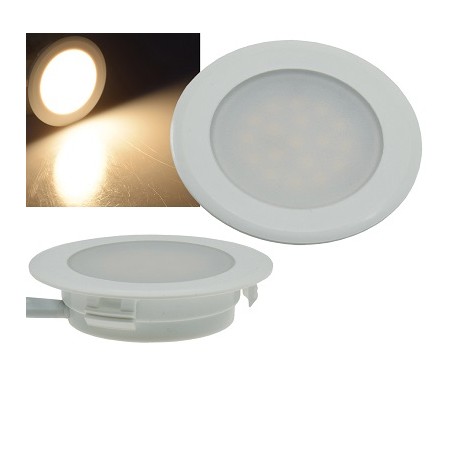 Chilitec LED-Einbauleuchte "EBL HV65w", 230V, 2W, 7.4/6.0cm