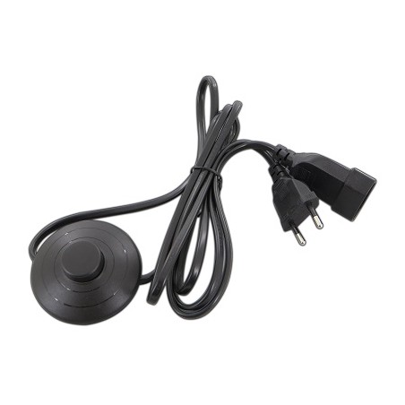 HM 2 Pol Netzkabel mit Fussschalter, max. 230V/3A | 4474