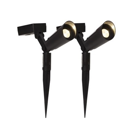 Star Trading LED-Solar Gartenspot "POWERSPOT", 1 LED, 2er SET | 3324