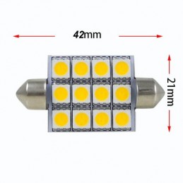 HM LED-Soffitte SV8.5, C5W, 2W, 41/42mm 2