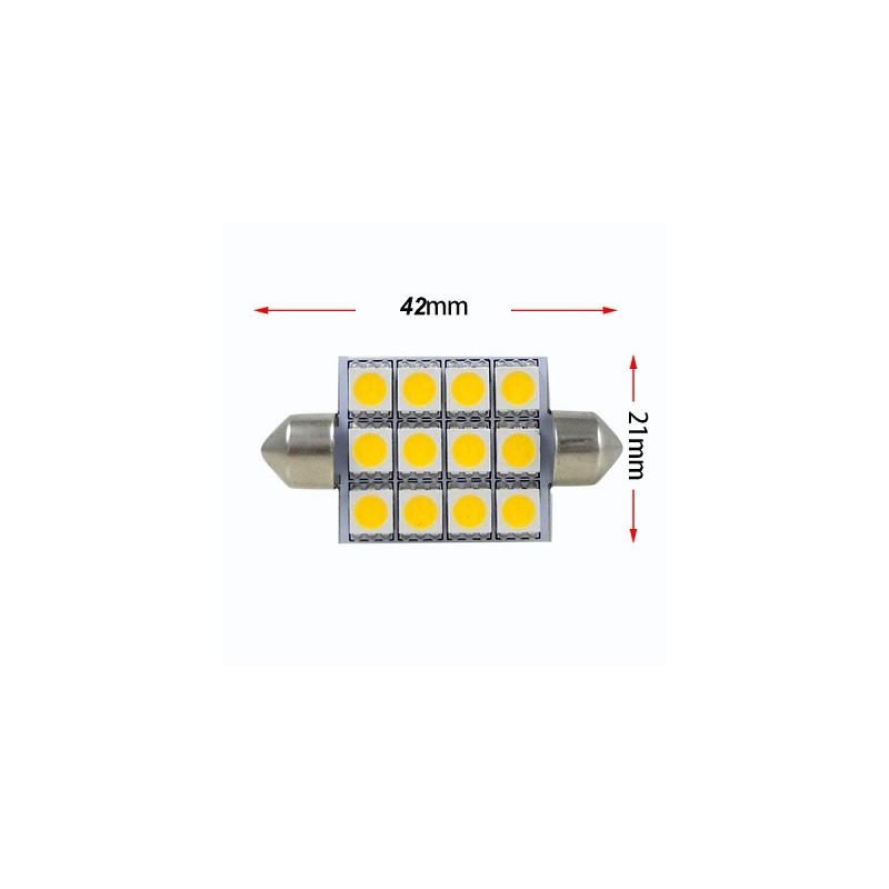 HM LED-Soffitte SV8.5, C5W, 2W, 41/42mm