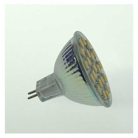 David Com. LED-Lampe "21SMD" MR16/GU5.3, 12V/24V, 2.8W, dimmbar