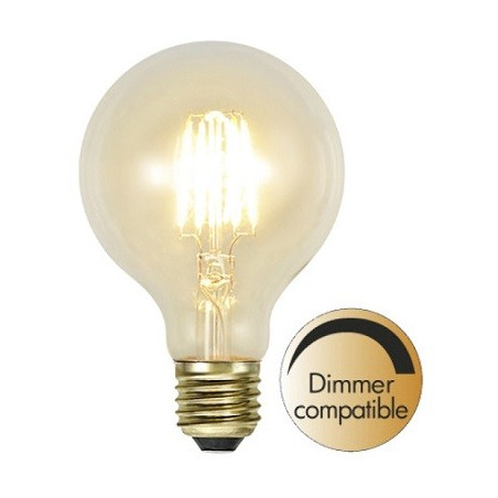 Star Trading E27 LED Lampe, Birne Filament "Soft Glow", 1.5W