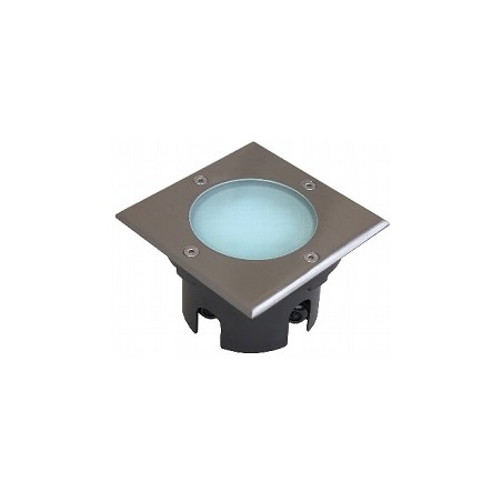 Chilitec LED-Bodenleuchte "BEL GX53", eckig, 12 x 12 x 7 cm