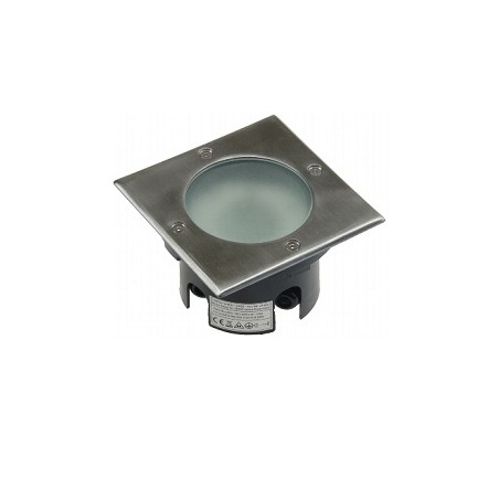 Chilitec LED-Bodenleuchte "BEL GX53", eckig, 12 x 12 x 7 cm