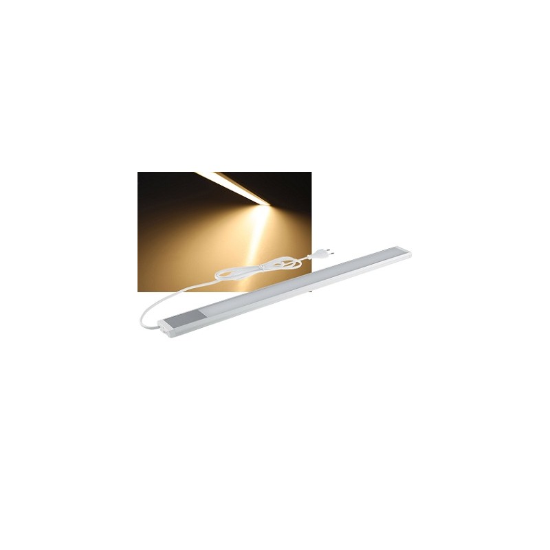 Chilitec LED Unterbauleuchte Comprido 600, 10W, 60cm Farbtemperatur  warmweiss (ww)