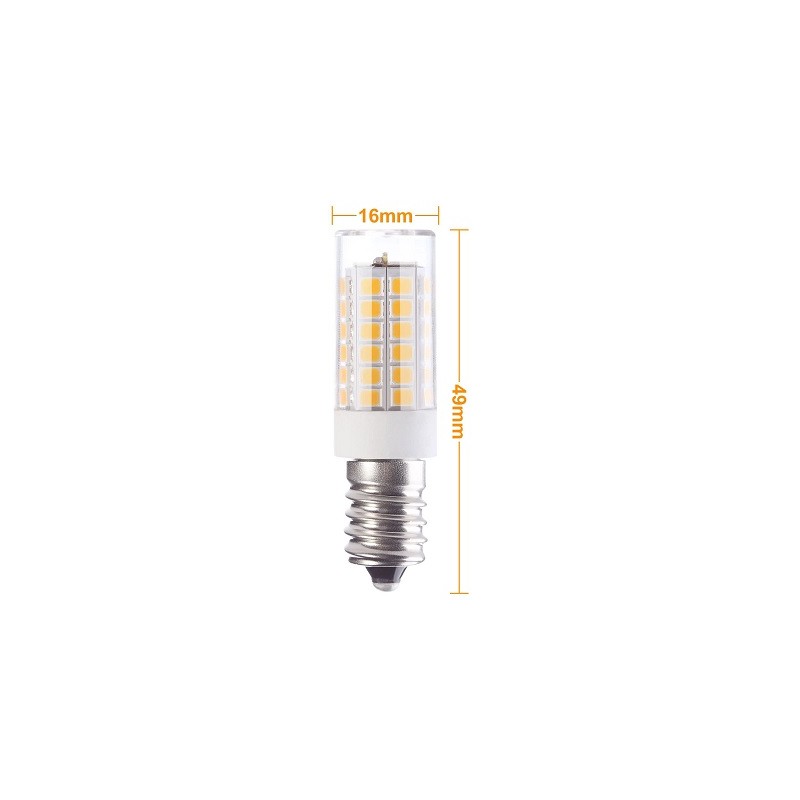 HM E14 LED Lampe, Korn- Kolbenlampe "Mini5W", 5W