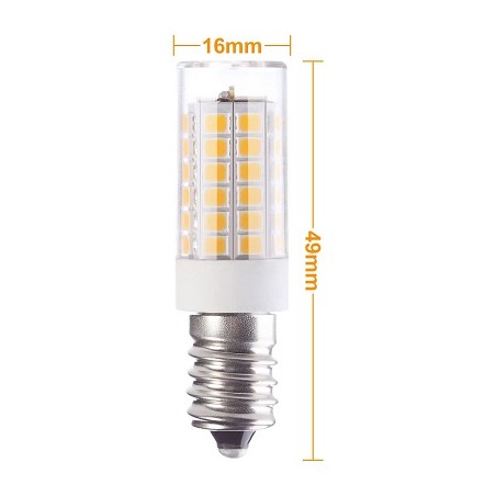 HM E14 LED Lampe, Korn- Kolbenlampe "Mini5W", 5W