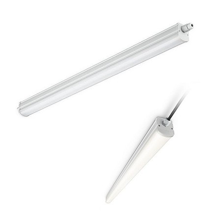 Philips LED Aufbau-Feuchtraum Leuchte "Ledinare", 56W, 150cm | 4046