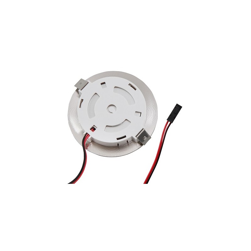 McShine LED Einbau-Möbelleuchte "LM-12", 12V, 2.4W, Ø6.55/1.1cm